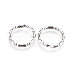 Tarnish Resistant 304 Stainless Steel Saw Cut Open Jump Rings&nbsp;STAS-P212-25P-03