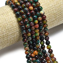 Natural Malaysia Jade Beads Strands&nbsp;G-L645-A01-6mm-04