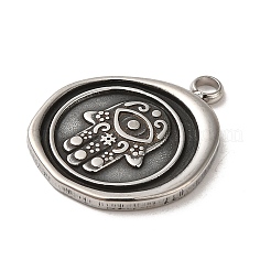 304 Stainless Steel Pendants&nbsp;STAS-L022-311AS