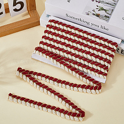 Polyester & Cotton Ribbon&nbsp;OCOR-WH20001-63B