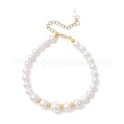 Shell Pearl Round Beaded Bracelets for Women&nbsp;BJEW-JB11923