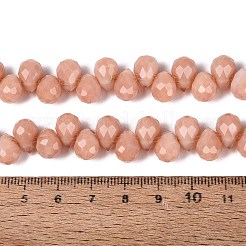 Opaque Glass Beads Strands&nbsp;GLAA-Q116-01A-C01