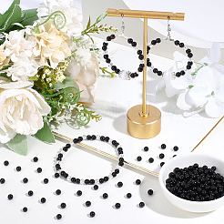 Natural Black Onyx Beads&nbsp;G-PA0002-38B
