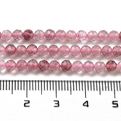 Natural Strawberry Quartz Beads Strands&nbsp;X-G-G140-A03-03