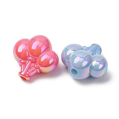Plating Opaque Acrylic Beads&nbsp;AC-CBAE647-06