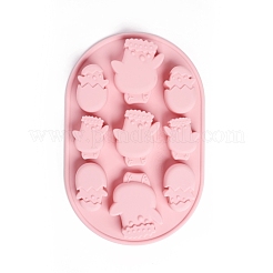 Easter Theme Food Grade Silicone Molds&nbsp;DIY-G022-04