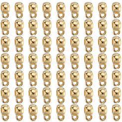 400Pcs CCB Plastic Tube Bails&nbsp;CCB-SC0001-28KC