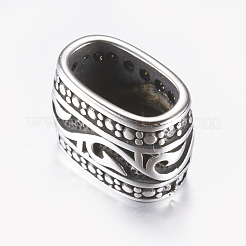 316 Surgical Stainless Steel Slide Charms&nbsp;STAS-K157-52AS