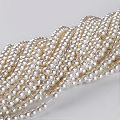 Glass Pearl Beads Strands&nbsp;HY-4D-B02
