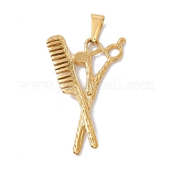 PVD Vacuum Plating 304 Stainless Steel Big Pendants&nbsp;STAS-H170-03G