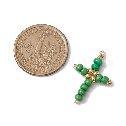 Glass Seed Beads Pendants&nbsp;PALLOY-MZ00378