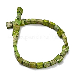 Dyed Natural Imperial Jasper Beads Strands&nbsp;G-F833-A01-01C