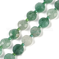Natural Green Strawberry Quartz Beads Strands&nbsp;G-C116-A34-01