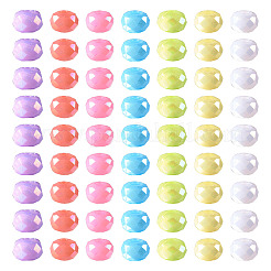 70G 7 Colors AB Color Opaque Resin Beads&nbsp;RESI-TA0002-88