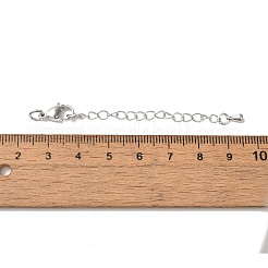 Rack Plating Brass Ends with Chain and Clasps&nbsp;KK-F873-01P-01