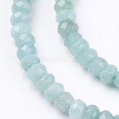 Natural White Jade Bead Strands&nbsp;G-R171-2x4mm-08-01