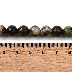 Natural Lepidolite Beads Strands&nbsp;G-F799-B01-9mm