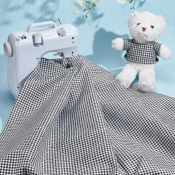Tartan Polyester Fabric&nbsp;DIY-WH0816-561C