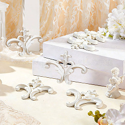 Flower PU Leather Carved Onlay Applique&nbsp;AJEW-WH0696-649C