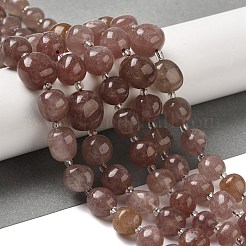 Natural Strawberry Quartz Beads Strands&nbsp;G-Q169-E06-01B