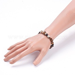 Natural Gemstone Stretch Bracelets&nbsp;BJEW-JB03742
