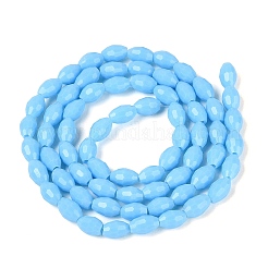 Opaque Solid Color Glass Beads Strands&nbsp;GLAA-N071-01A-C07