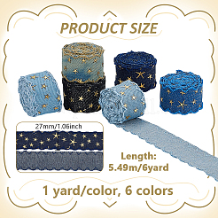 5 Yard 5 Colors Polyester Ribbon&nbsp;OCOR-PH0006-49