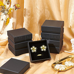 Kraft Paper Cardboard Jewelry Boxes&nbsp;CBOX-BC0001-15B