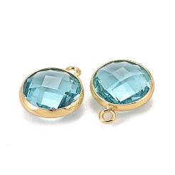 Glass Charms&nbsp;KK-C228-02G-09