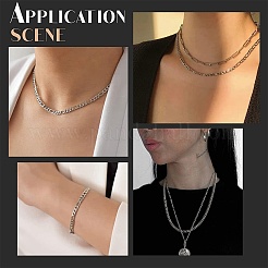 DIY Chain Necklace Bracelet Making Kits&nbsp;DIY-SC0019-61