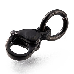 304 Stainless Steel Lobster Claw Clasps Ion Plating(IP)&nbsp;STAS-G240-01A-EB