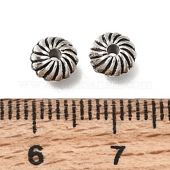 Tibetan Style Alloy Saucer Spacer Beads&nbsp;FIND-Z128-13AS