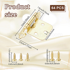 64 Bags Iron Hinge&nbsp;FIND-UN0010-41