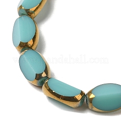 Electroplate Glass Beads Strands&nbsp;X-EGLA-P061-02A-04