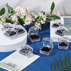 Transparent Acrylic Ring Storage Boxes&nbsp;FIND-WH0420-122B