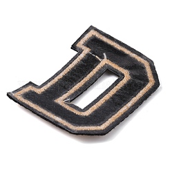 Polyester Computerized Embroidery Cloth Iron On Sequins Patches&nbsp;PATC-SZC0001-01D