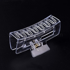 Transparent Plastic Large Claw Hair Clips&nbsp;PHAR-F016-11