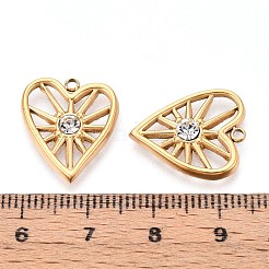 304 Stainless Steel Pendants&nbsp;STAS-N109-198G
