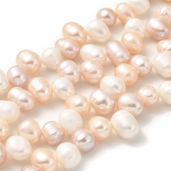 Natural Cultured Freshwater Pearl Beads Strands&nbsp;PEAR-A006-29B