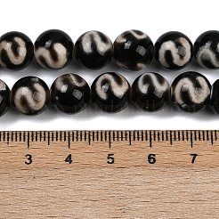 Tibetan Style dZi Beads Strands&nbsp;G-P584-A02-01A