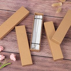 Kraft Paper Cardboard Jewelry Boxes&nbsp;CBOX-WH0001-C01
