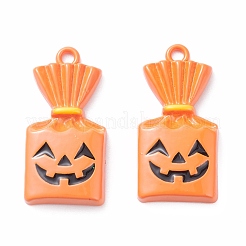 Halloween Alloy Enamel Pendants&nbsp;ENAM-P244-01