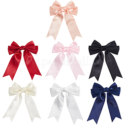14Pcs 7 Colors Polyester Bowknot Ornament Accessories&nbsp;DIY-SP0004-82