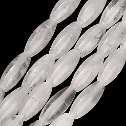 Natural Quartz Crystal Beads Strands&nbsp;GG-CBA792A-B01-6x16mm