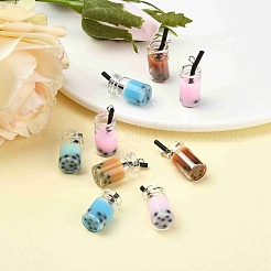 Glass Bottle Pendants&nbsp;CRES-N017-03-M