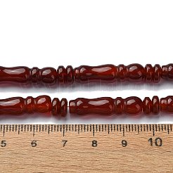 Natural Carnelian(Dyed & Heated) Beads Strands&nbsp;G-C135-B01-01