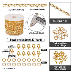 DIY Chain Bracelet Necklace Making Kit&nbsp;DIY-TA0004-94