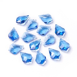 Faceted Glass Pendants&nbsp;GLAA-F068-C12