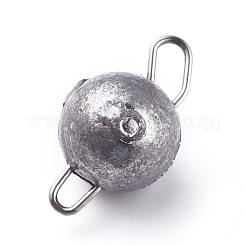 Round Shape Cannonball Fishing Weights Sinkers&nbsp;FIND-WH0052-79P-C