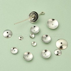 400Pcs 4 Styles Iron Bead Cones&nbsp;IFIN-YW0003-30